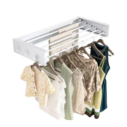 Adjustable Wall Mounted Clothes Hanger