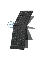 Rechargeable Full Size Ultra Slim Folding Keyboard