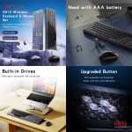 Wireless Keyboard & Mouse KB19 - Image 4
