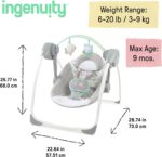 Cushioned Baby Swing - Image 4