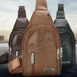 Back Pack Travel Leather - Image 3