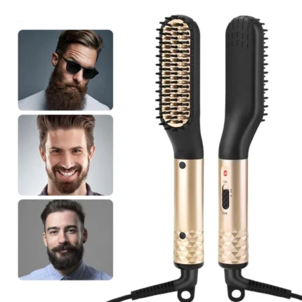 Straightener Comb Brush Beard