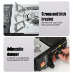 Portable Double Burner Gas Stove - Image 6