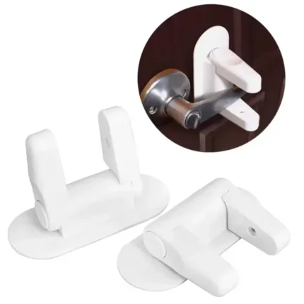 baby safety door lever lock
