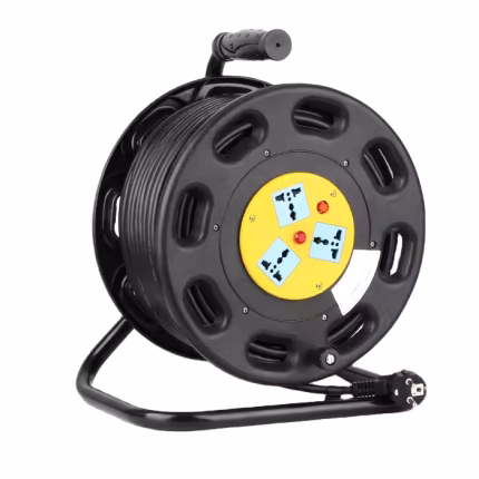 multi sockets cable reel