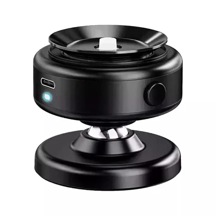 360° Vacuum Phone Holder Electric Vacuum Magnetic Suction Cup Car Phone Holder Stand Mount 360° Rotation