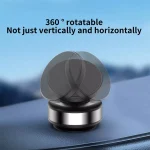360° Vacuum Phone Holder Electric Vacuum Magnetic Suction Cup Car Phone Holder Stand Mount 360° Rotation - Image 5