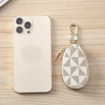 Geometric Keychain Mini Wallet - Image 4