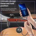 Car Seat Seam Storage Box-Black - Image 2