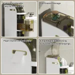 Slim Bathroom Storage Cabinet - Image 6