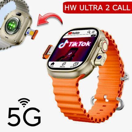 HW ULTRA 2 CALL AMOLED 5G Smartwatch With Dual Camera