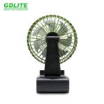 Solar Rechargeable Power Electric Fan - Image 2