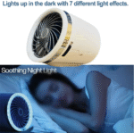 Air Circulation Fan Portable with 3 Speed - Image 2