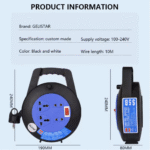 Cable Reel Extension Socket – 10m Power Cord - Image 4