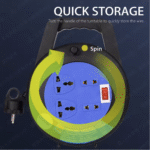 Cable Reel Extension Socket – 10m Power Cord - Image 5