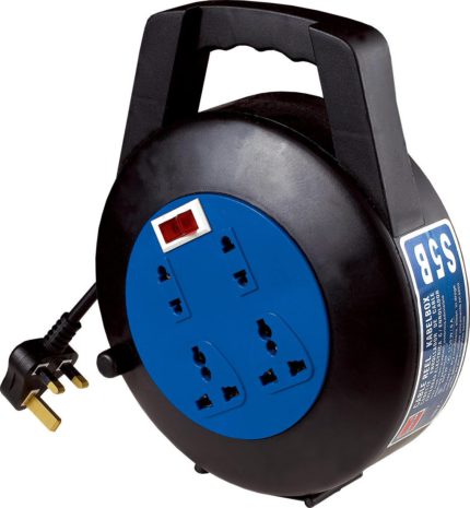 Cable Reel Extension Socket – 10m Power Cord