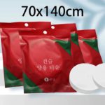 Travel Disposable Compression Towel – Large Cleansing Bath Towel & Makeup Remover - Image 2