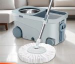 Microfiber Flat Mop Bucket Set - Image 2
