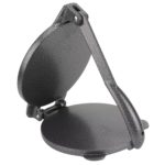 6.5in Tortilla Machine Press Aluminium Alloy Corn Tortillas Press Dough Pressing Bakeware Tools Kitchen Accessory Supplies Gray - Image 4