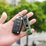 Minimalist Aluminum Keychain - Secure, Anti-Theft Design - Image 4