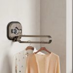 Space-Saving Rotating Suction Cup Clothes Hanger ٫٫small