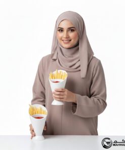 Alternative view of Portable Snack Cup with Fun French Fry Design