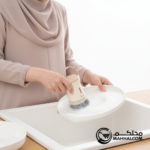 Heavy Duty Kitchen Brush with Soap Dispenser - Image 4