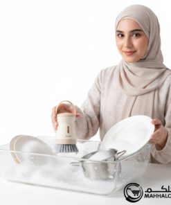 Alternative view of Heavy Duty Kitchen Brush with Soap Dispenser