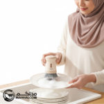 Heavy Duty Kitchen Brush with Soap Dispenser - Image 3