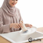 Heavy Duty Kitchen Brush with Soap Dispenser - Image 9