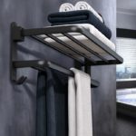 Black Towel Rack - Image 3