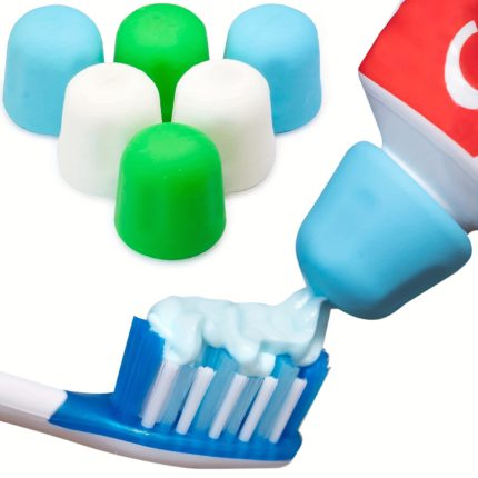 Auto-Close Toothpaste Cap: Hygienic, No-Waste Solution