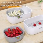 Two-Tier Modern Snack Bowl & Drying Basket - Image 4