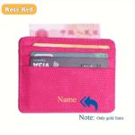 Ultra-Slim RFID Faux Leather Wallet for Travel - Image 6