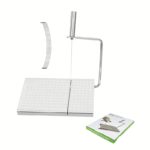 Premium Stainless Cheese Slicer with Cutting Board Set - Image 6