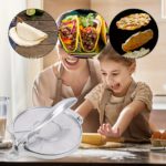 Foldable Aluminum Dumpling Skin Maker - DIY & Baking Tool - Image 4