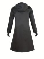 Epic Black Hooded Robe for Immersive Cosplay Adventures - Image 2