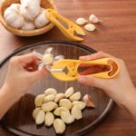 Effortless Garlic Peeling & Crushing Tool Set