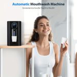 Smart Wall-Mount Mouthwash Dispenser, USB Rechargeable