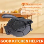 Heavy-Duty Tortilla Press with Ergonomic Grip - Image 3