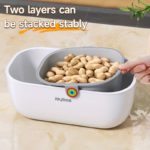 Two-Tier Modern Snack Bowl & Drying Basket - Image 7