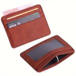 Ultra-Slim RFID Faux Leather Wallet for Travel - Image 7