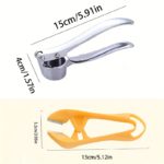 Effortless Garlic Peeling & Crushing Tool Set - Image 4