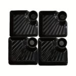 4-Piece French Fry & Dipping Plate Set for Snacks - Image 11