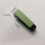 Minimalist Aluminum Keychain - Secure, Anti-Theft Design - Image 2