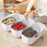 Two-Tier Modern Snack Bowl & Drying Basket - Image 9