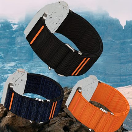 Nylon Loop Strap for i Watch: Adjustable Comfort Fit