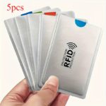 5pcs RFID Card Sleeves - Secure Anti-Theft Protection - Image 3