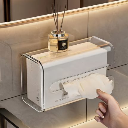Sleek Acrylic Tissue Box for Stylish Home Decor