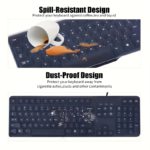 Transparent Silicone Keyboard Cover 2-Pack: Dust & Water Protection - Image 6